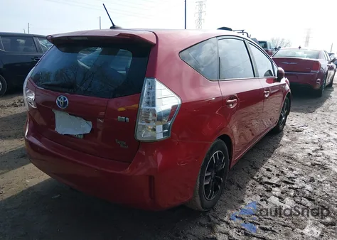 2013 Toyota Prius V Three z USA, uszkodzony, nr VIN JTDZN3EU4D3240842